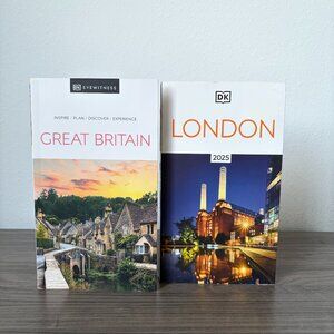 DK London & Great Britain Travel Guide Book Set